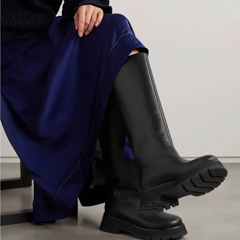 3.1 Phillip Lim Kate Tall Boots in White, New, Size 38.5